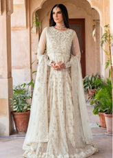 Sahiba By Zarif Formals Embroidered Net 3 Piece Unstitched Suit ZF25SFE D-SBA-02 MIRAN